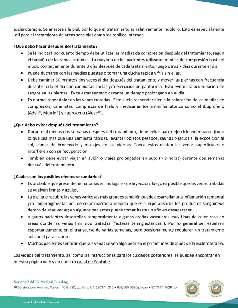 Sclerotapia Espanol 2