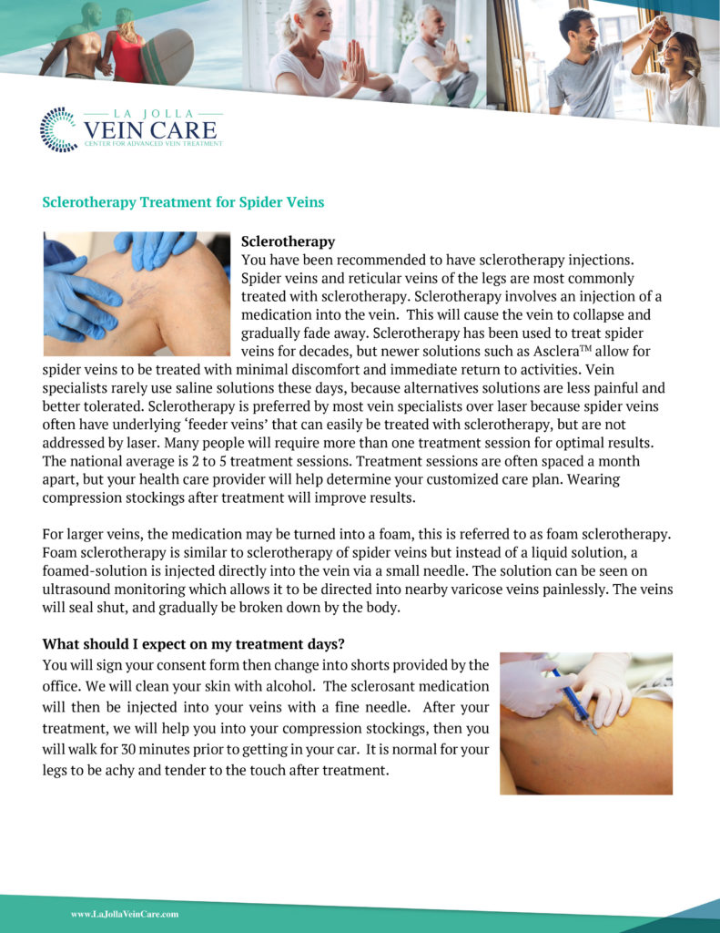 Spider Vein Treatment 1