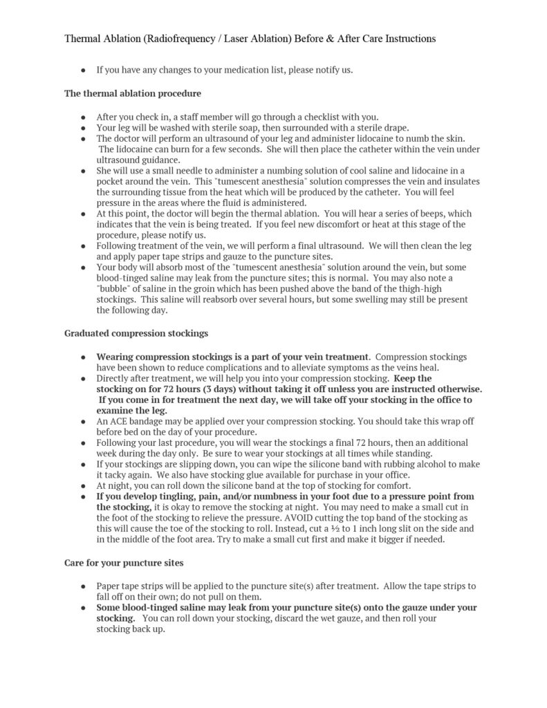 thermal Ablation After Care Instructions-2