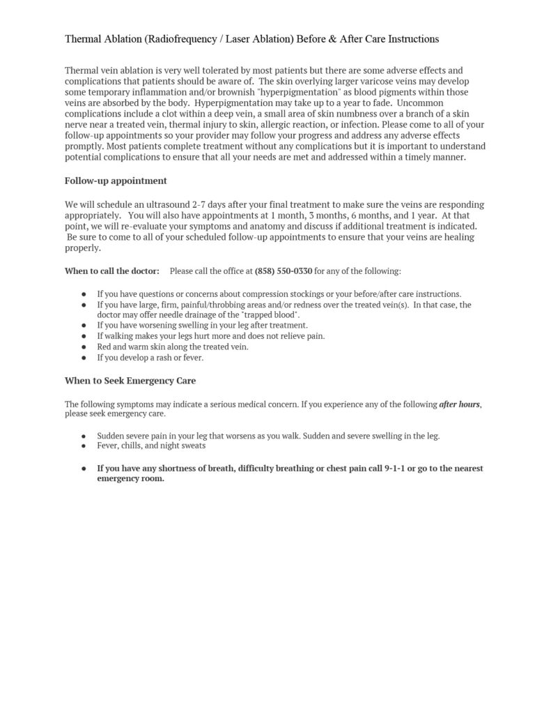thermal Ablation After Care Instructions-4